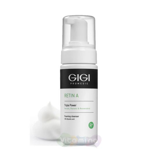 GiGi Мусс очищающий Тройная Сила Retin A Triple Power Foaming Cleanser