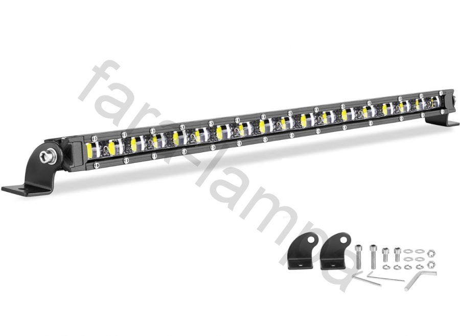 Светодиодная балка тонкая 108 ватт ближний свет