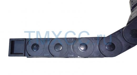 Гибкий кабель канал 35х125 R125 TMX3550.125.125 закрытый