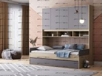 Кровать с антресолью Дельта Нэкст 21.05 (120х200)