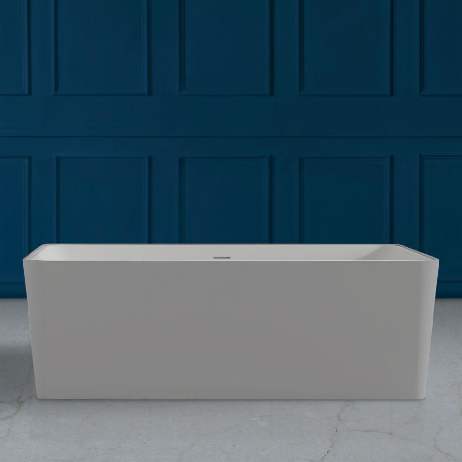 Матовая отдельностоящая ванна из искусственного камня ABBER Stein AS9623 170х80