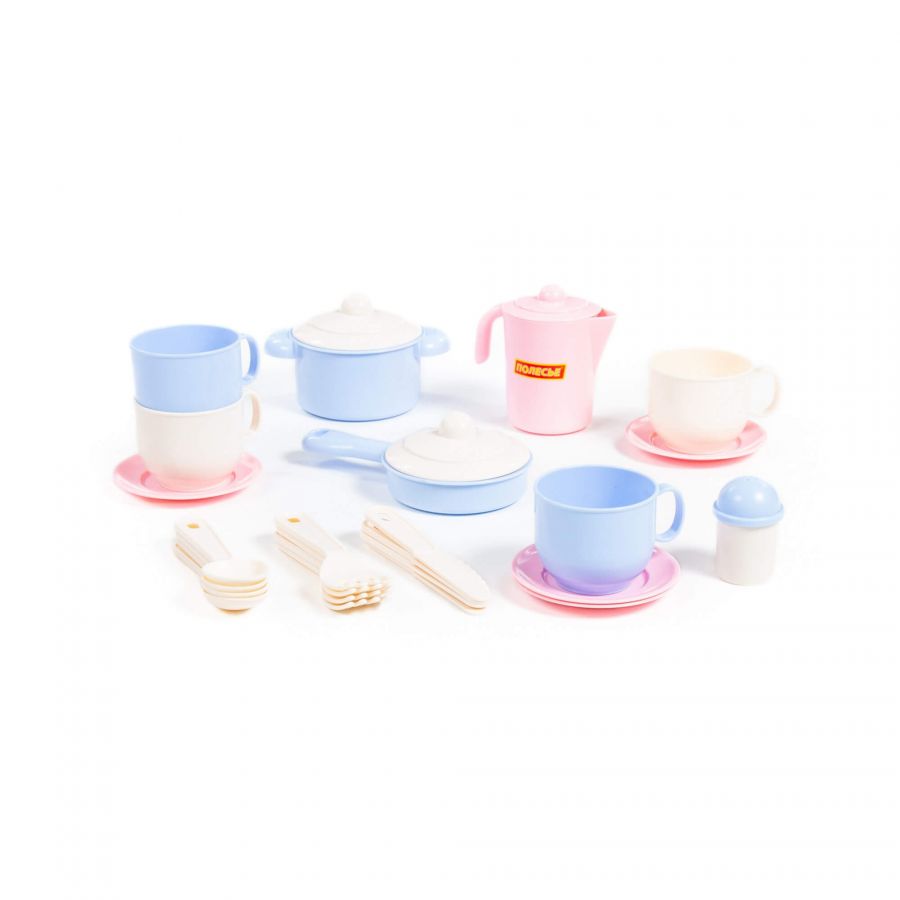 Набор детской посуды "Хозяюшка" на 4 персоны (в блистере)