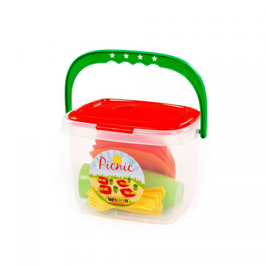 Набор детской посуды "Алиса" для пикника №1