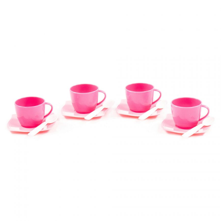 Набор детской посуды "Алиса" на 4 персоны (12 элементов) (в сеточке)