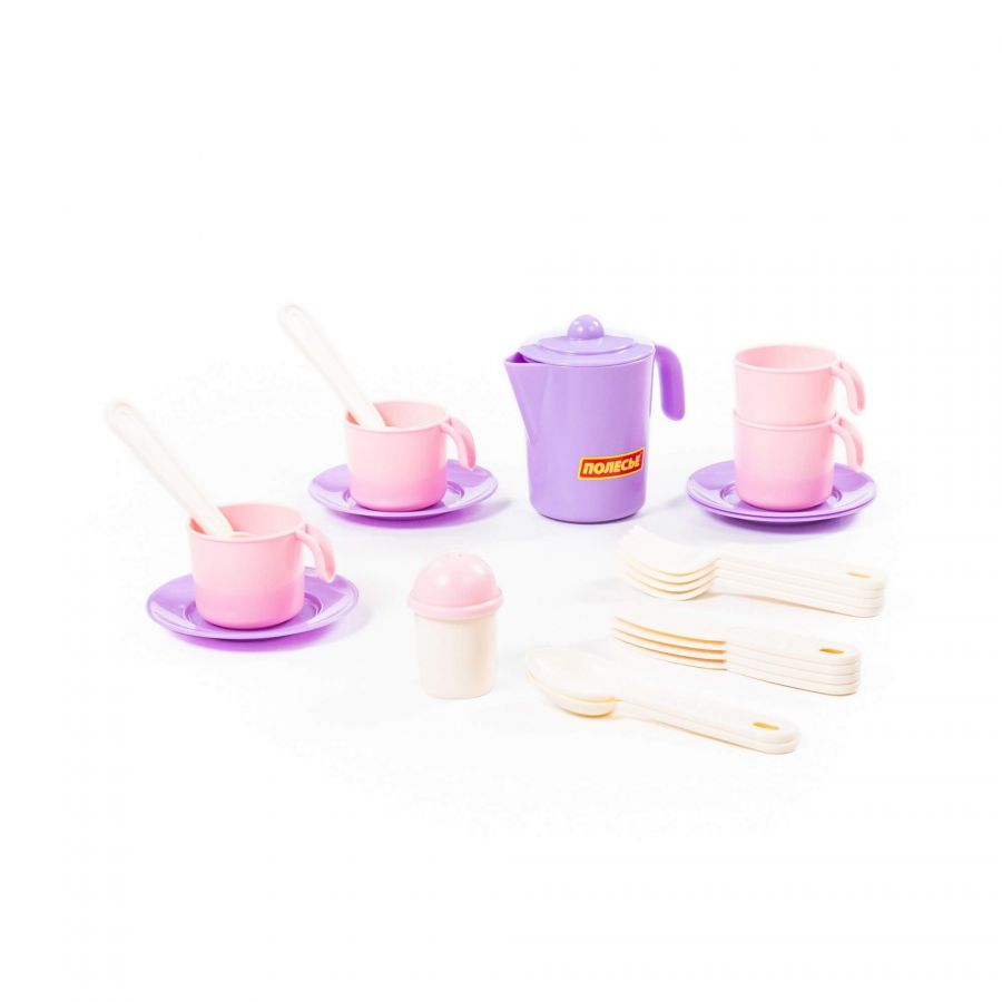 Набор детской посуды "Анюта" на 4 персоны (в блистере)