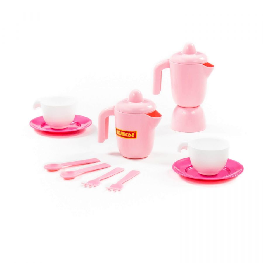 Набор детской посуды "TOP chef" на 2 персоны (12 элементов) (в сеточке)