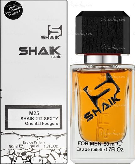 Shaik  №25 Carolina Herrera 212 Sexy Men