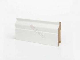 Плинтус Напольный МДФ Ликорн U103-80 Белый В80хТ16хД2050 мм DeArtio.