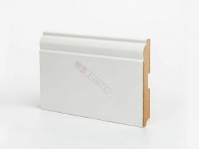 Плинтус Напольный МДФ Ликорн U104-120 Белый В120хТ16хД2050 мм DeArtio.