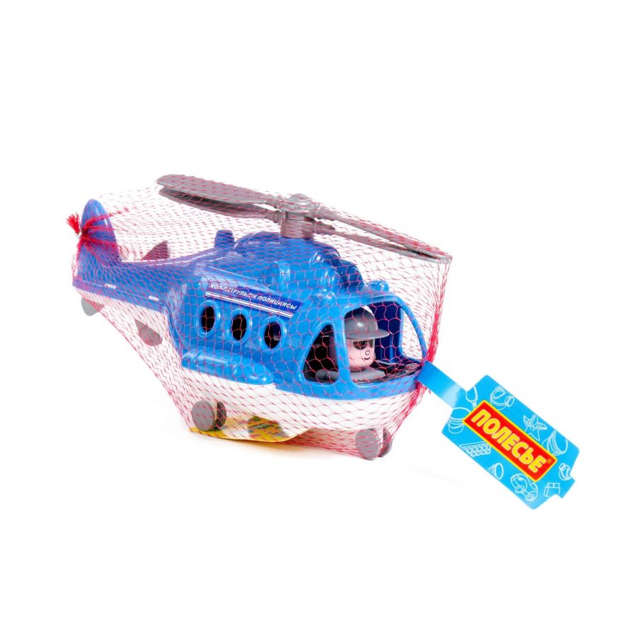 Вертолёт - полиция "Альфа" (в сеточке) (KZ)