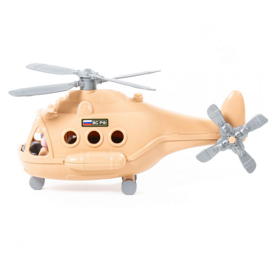 Вертолёт военный "Альфа-Сафари" (в коробке)