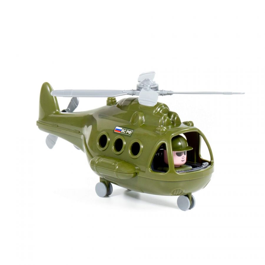 Вертолёт военный "Альфа" (в коробке)