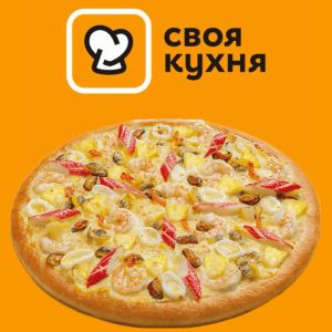 Пицца с морепродуктами 400г