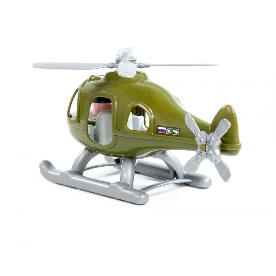 Вертолёт военный "Гром" (в коробке)