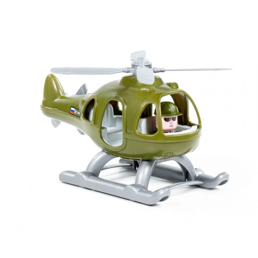 Вертолёт военный "Гром" (в коробке)