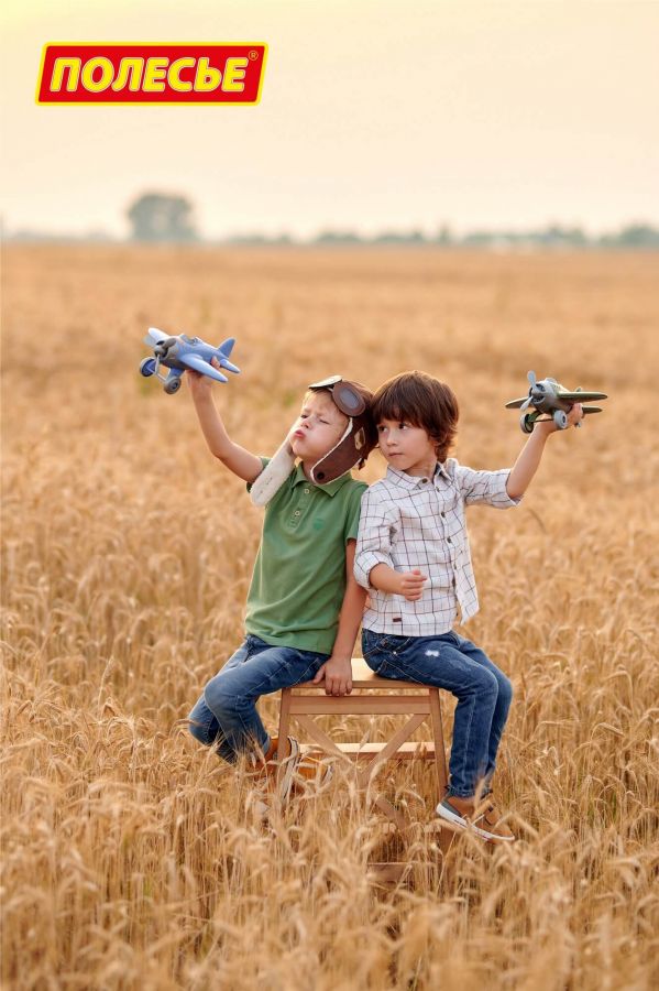 Самолёт "Омега" военный (в коробке)