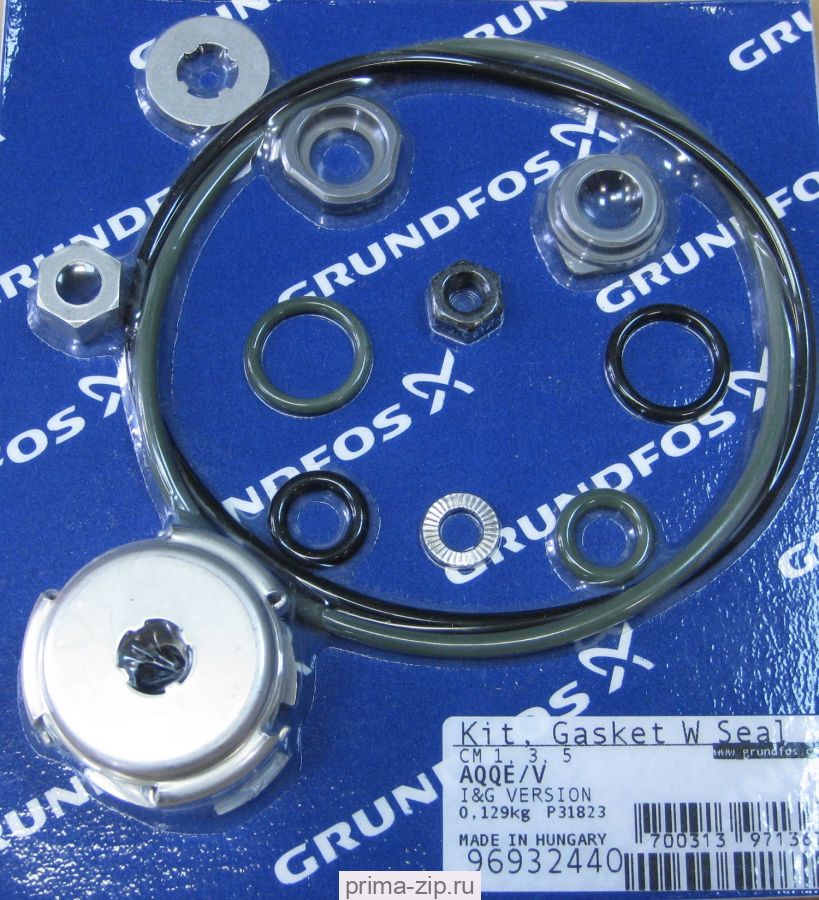 Торцевое уплотнение Grundfos 96932440 Gasket/seal kit CM1/3/5-AQQE/V(I-G vers)