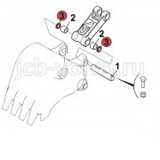 Уплотнение [KHV0101] для JCB JS160W 