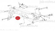 Палец в шток г/цилиндра подъема стрелы [333/C6372] для погрузчика JCB 535-95 