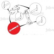 Палец крепления лапы стабилизатора [811/70094] для погрузчика JCB 535-125 
