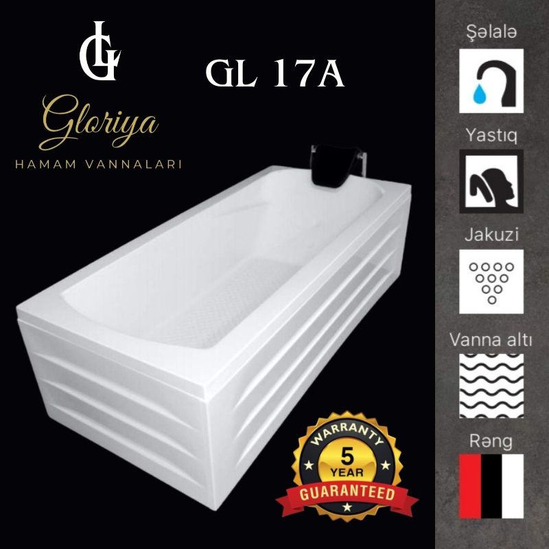 GLORİYA düz vannaları GL17A - 180*85 sm