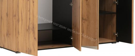 Шкаф для одежды 51.15 Либерти (4-х дв.) (опора h=20мм)