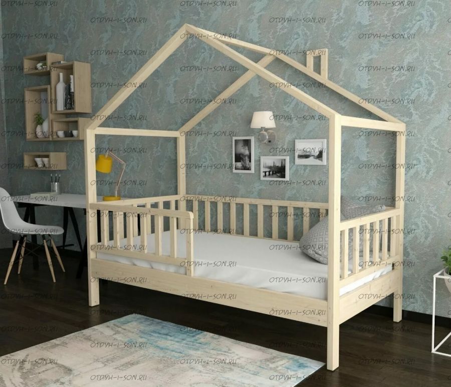 Кровать-домик Calipso №2, любые размеры и цвета