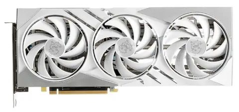 Видеокарта MSI GeForce RTX 4060 Ti GAMING X SLIM WHITE [GeForce RTX 4060 Ti GAMING X SLIM WHITE 16G]