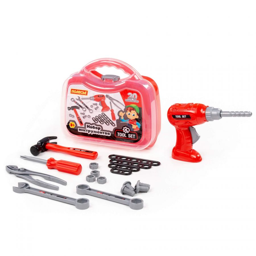 Набор инструментов №31 (20 элементов) (в чемоданчике малом)