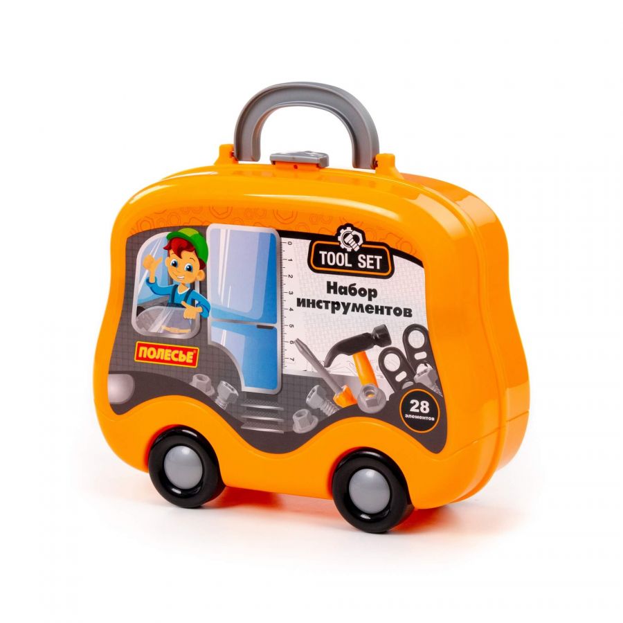 Набор инструментов №30 (28 элементов) (в чемоданчике на колёсиках)