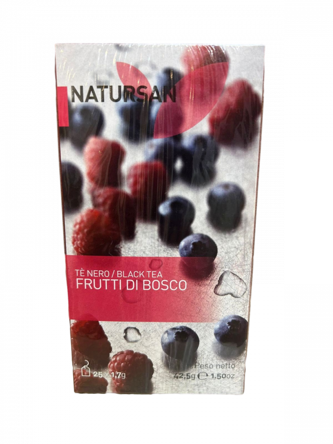 CF29 Чай черный Лесные ягоды 42,5 г, Astuccio te Frutti di bosco 42,5 gr