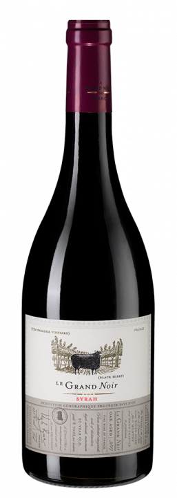 Le Grand Noir Syrah, 0.75 л., 2017 г.