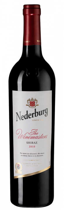 Nederburg Shiraz Winemasters, 0.75 л., 2016 г.