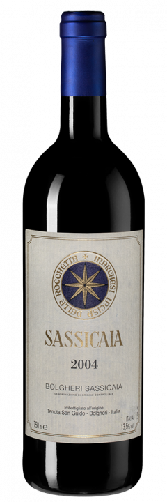 Sassicaia, 0.75 л., 2004 г.