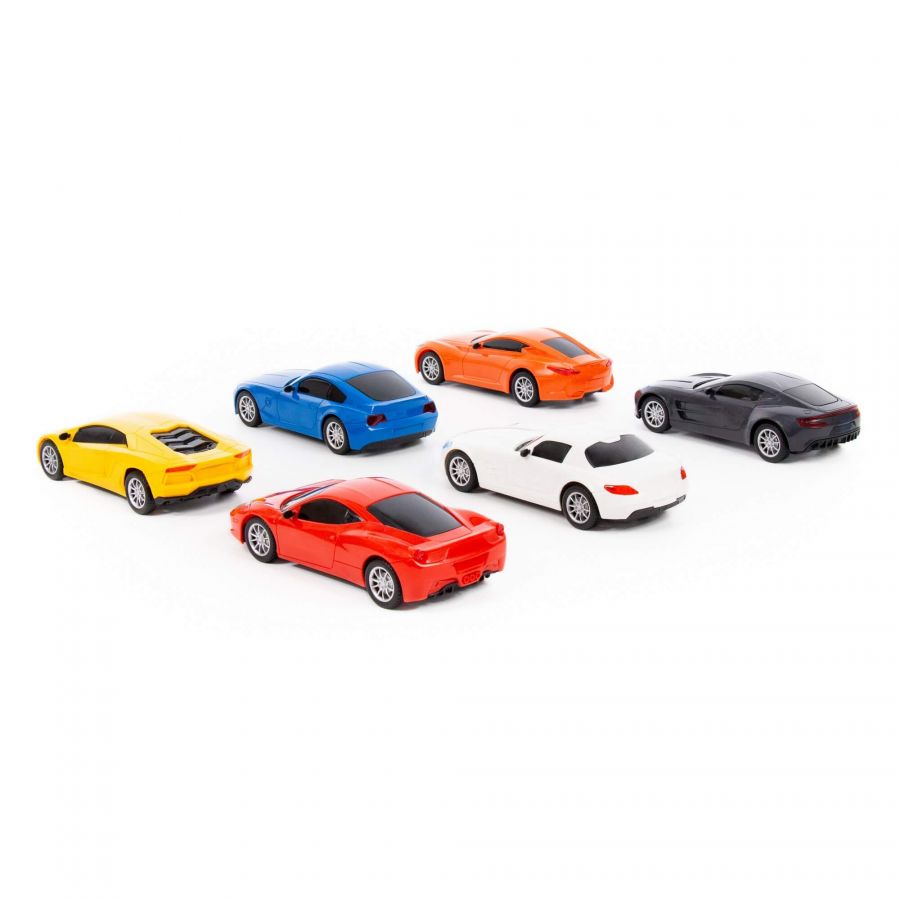 Автомобиль легковой инерционный (в пакете) (микс №2)