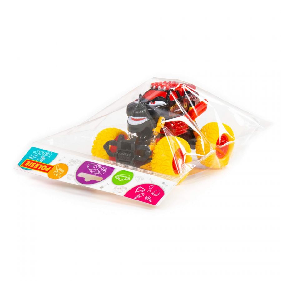 "Монстр РАЛЛИ" - "Демон", автомобиль инерционный (со светом и звуком) (в пакете)