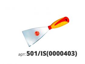 Шпатель Венецианский Pavan 501/IS(0000403) 40мм из Нержавеющей Стали с Двухсторонней Зеркальной Полировкой.