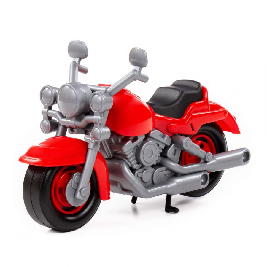 Мотоцикл гоночный "Кросс" (красный) (в коробке)