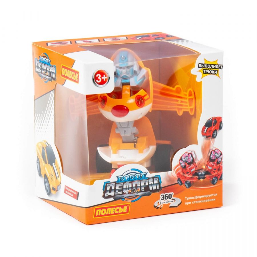 Самолёт инерционный "Робот ДЕФОРМ" (в коробке)