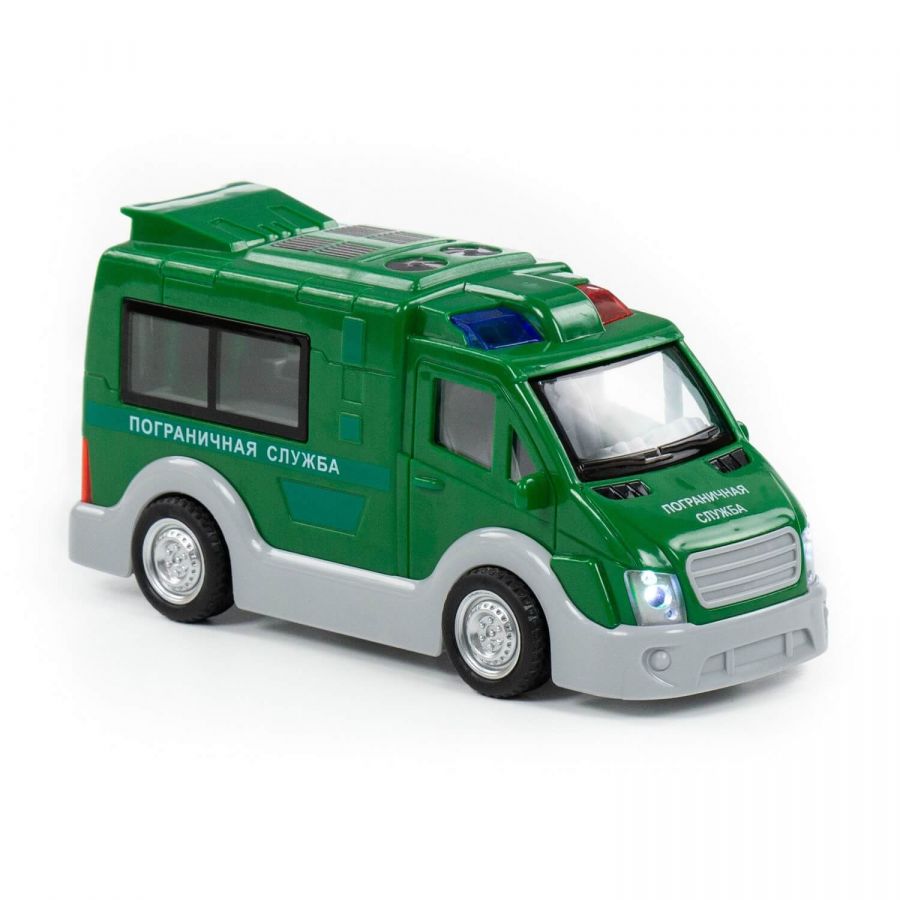 "Пограничная служба", автомобиль инерционный (со светом и звуком) (в коробке)