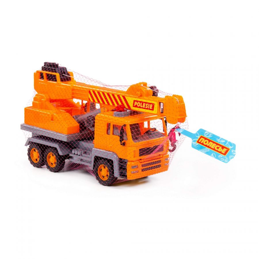 "Алмаз", автомобиль-кран №2 инерционный (в сеточке)