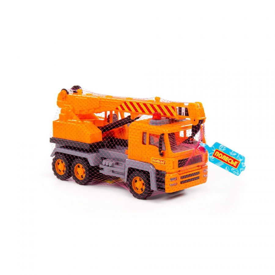 "Алмаз", автомобиль-кран инерционный (в сеточке)