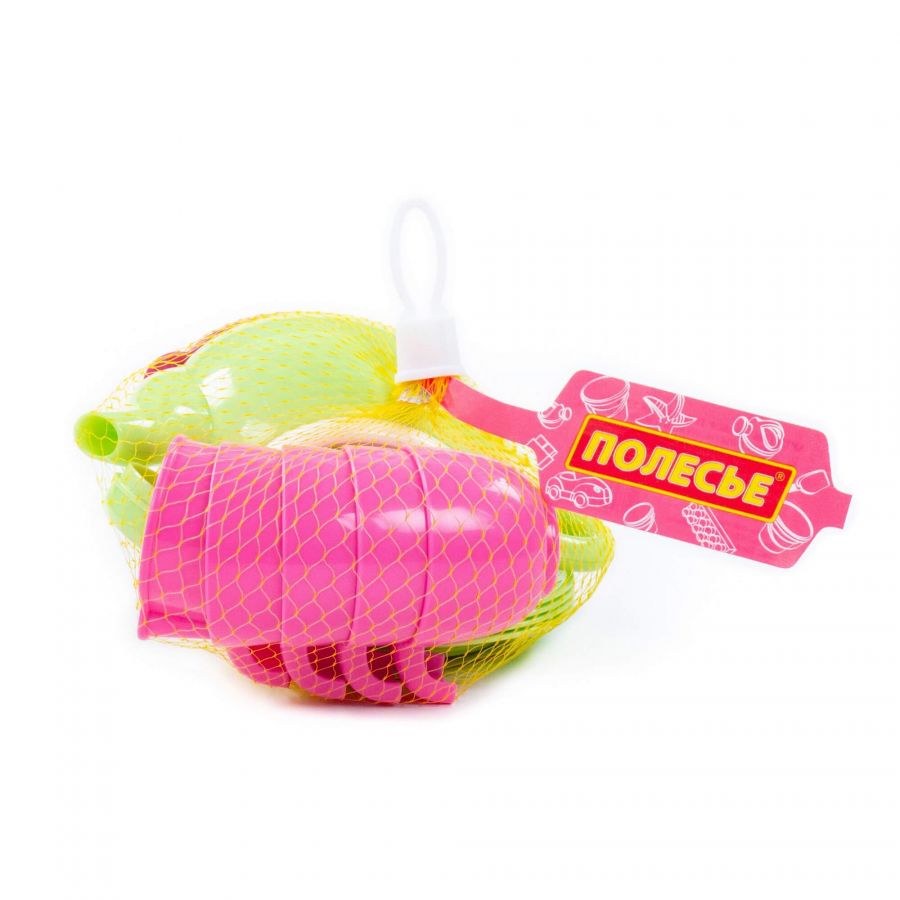 Набор детской посуды на 4 персоны (16 элементов) (в сеточке)