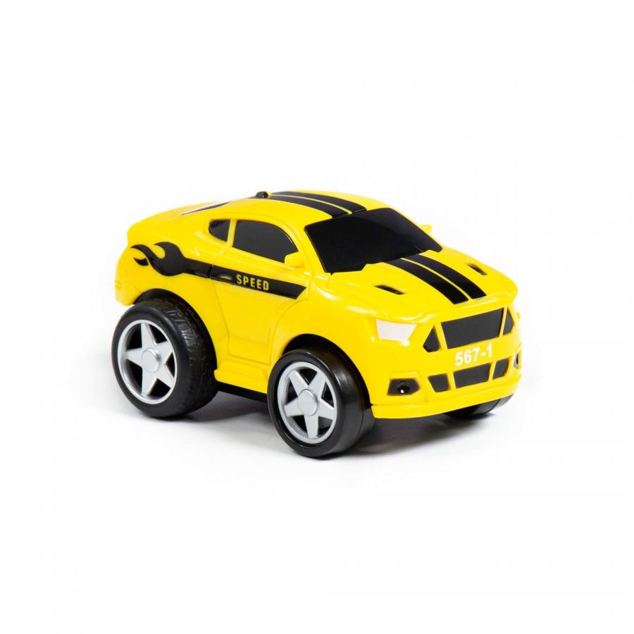 "Крутой Вираж", автомобиль гоночный №1 инерционный (в коробке)