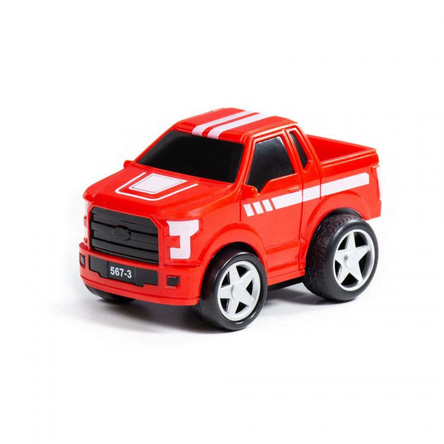 "Крутой Вираж", автомобиль гоночный №2 инерционный (в пакете)