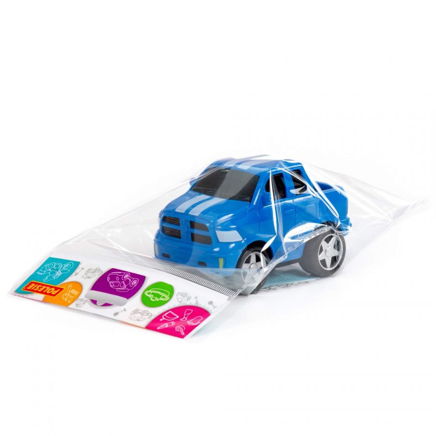 "Крутой Вираж", автомобиль гоночный №3 инерционный (в пакете)