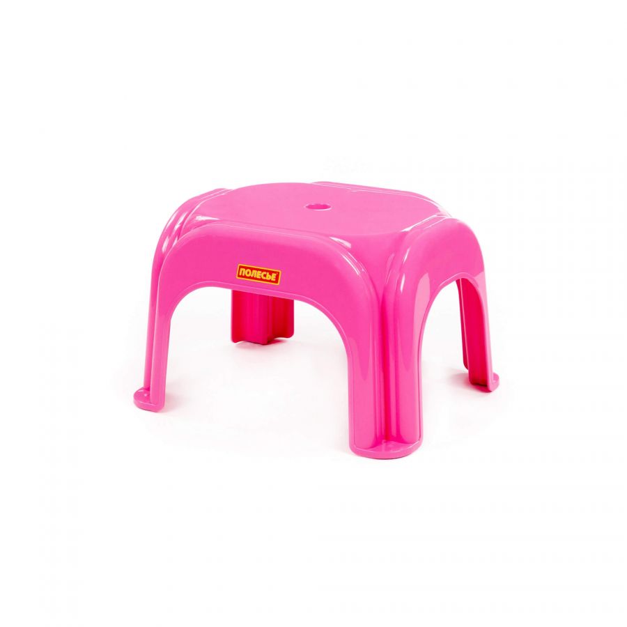 Детский табурет №1, 315х262х195 мм (малиновый)
