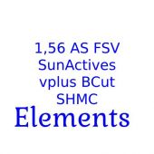 AS 1.56 Elements  SHMC SunActives vPLUS BCut Indoor&Outdoor Protection (асферический дизайн)