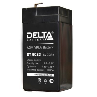 Аккумулятор Delta DT 6023