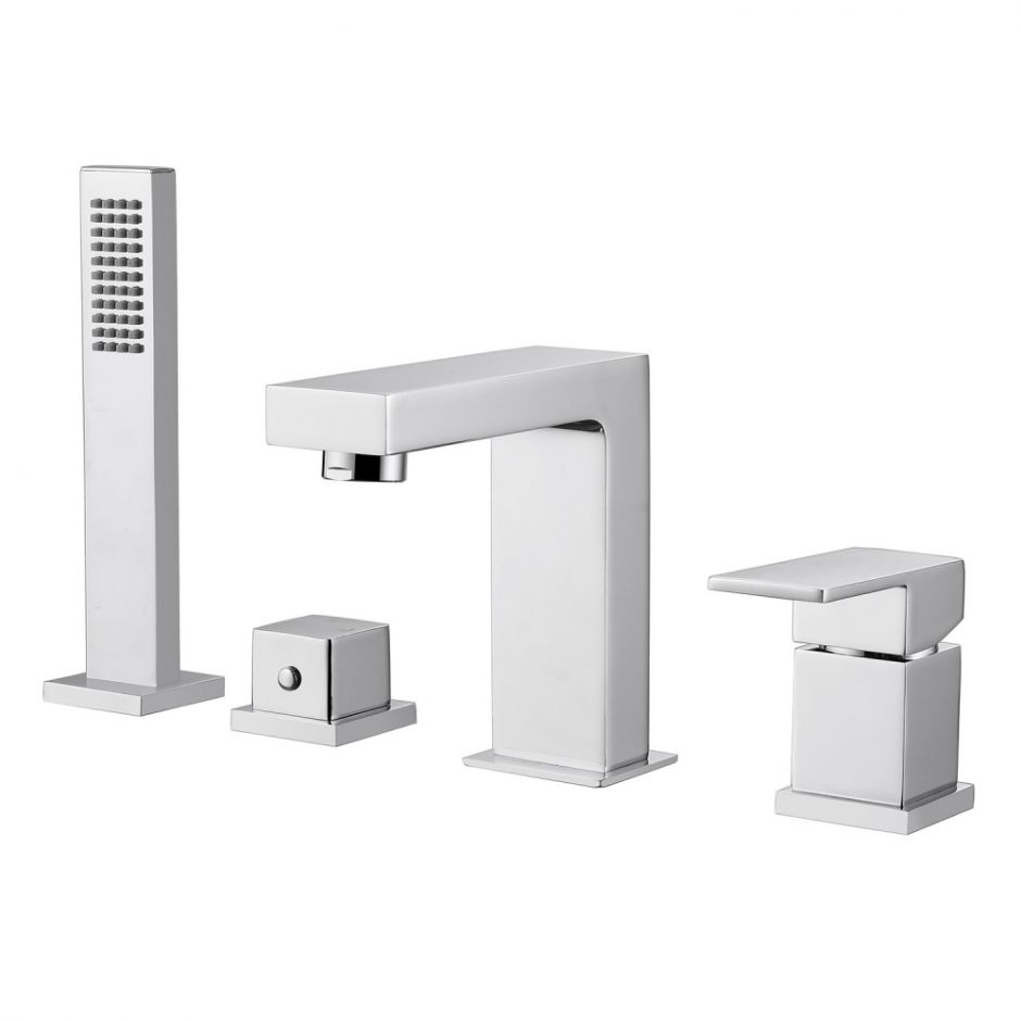 Изображение Смеситель врезной для ванны ABBER Daheim AF8213 хром